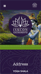 Mobile Screenshot of iskconsacramento.com